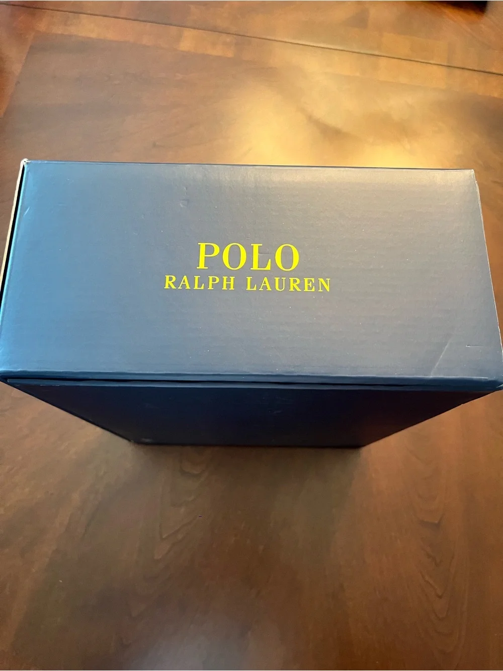 Polo by Ralph Lauren Men's Tan Suede Logo Slippers